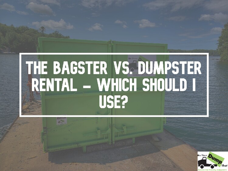 Dumpster Vs. Bagster®